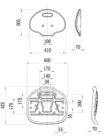 Tabouret en Polyuréthane