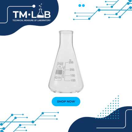Fiole Erlenmeyer à col étroit